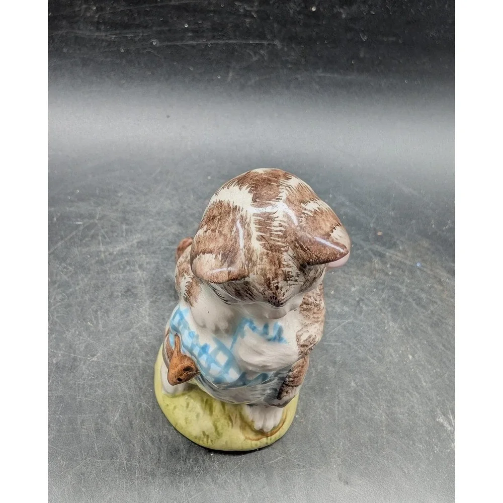Royal Albert Miss Moppet Beatrix Potter Figurine Cat Mouse England 1989 Vintage‎